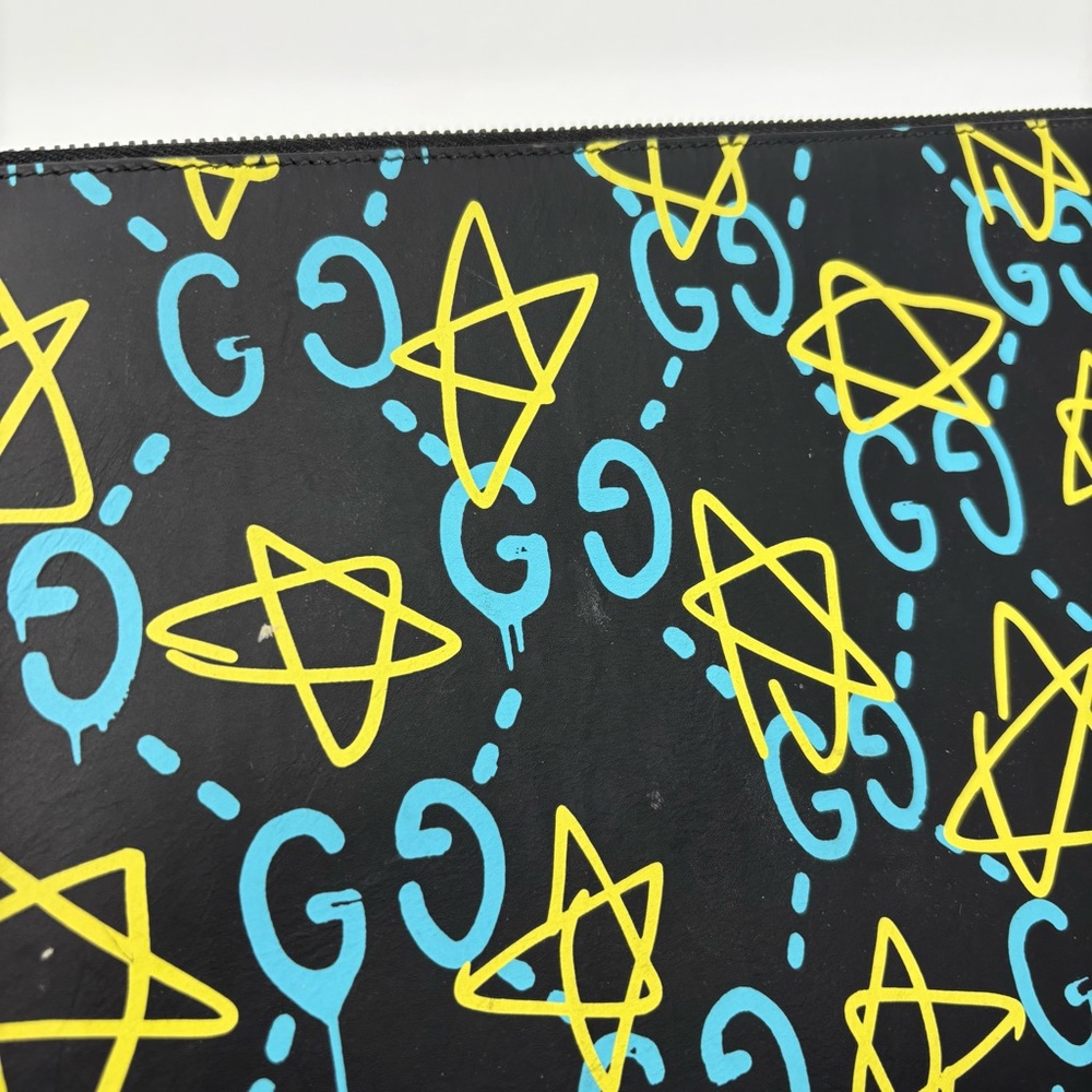 Gucci Ghost Graffiti Pouch - image 5